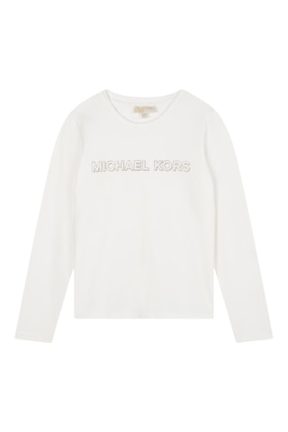 T-shirt en coton biologique - Blanc - Michael Kors