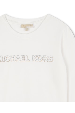 T-shirt en coton biologique - Blanc - Michael Kors