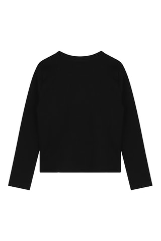 T-shirt en coton biologique - Noir - Michael Kors