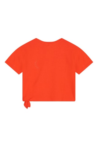 T-shirt en coton biologique - Orange - Michael Kors