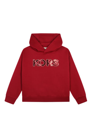 Sweat à capuche - Rouge - Michael Kors