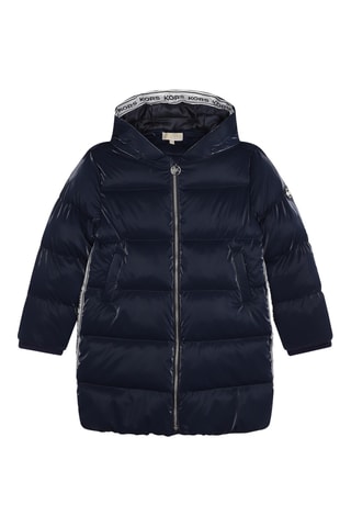 Doudoune à capuche - Bleu marine - Michael Kors