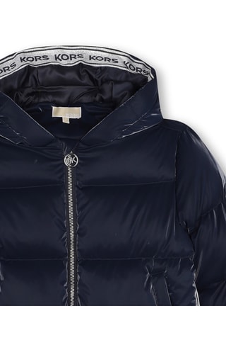Doudoune à capuche - Bleu marine - Michael Kors