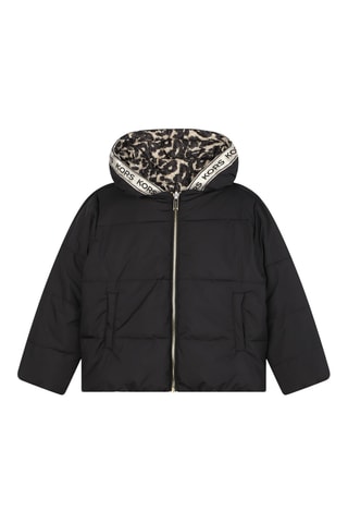 Doudoune à capuche réversible - Noir - Michael Kors
