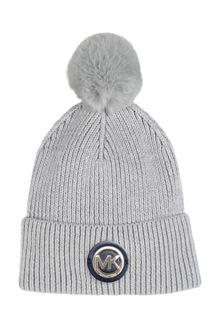 Bonnet à pompon - Gris - Michael Kors