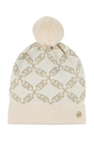 Bonnet à pompon - Beige - Michael Kors