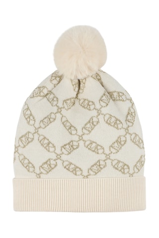 Bonnet à pompon - Beige - Michael Kors