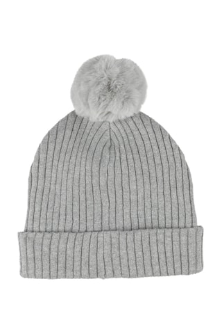 Bonnet à pompon - Gris - Michael Kors