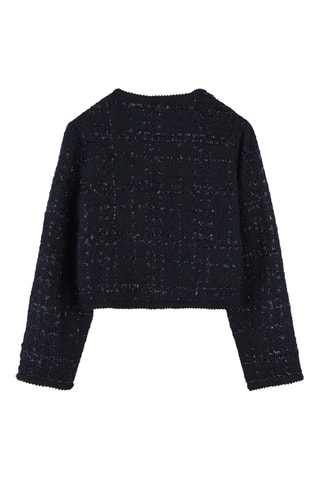 Veste en tweed - Bleu marine - Michael Kors