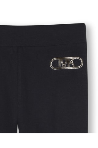 Legging en coton biologique - Noir - Michael Kors