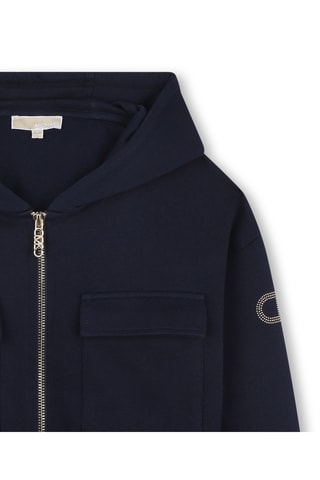 Sweat à capuche - Bleu marine - Michael Kors