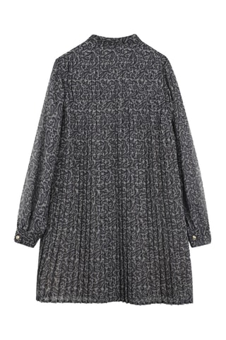 Robe plissée - Noir - Michael Kors