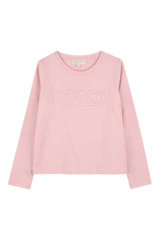 T-shirt en coton biologique - Rose poudré - Michael Kors