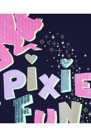 Robe trompe-l’œil Clochette Peter Pan Disney - Noir - Billieblush