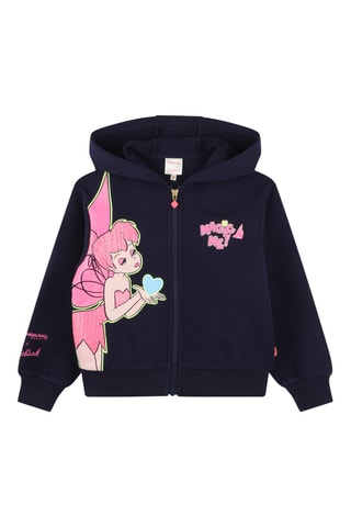 Sweat à capuche Clochette Peter Pan Disney - Noir - Billieblush