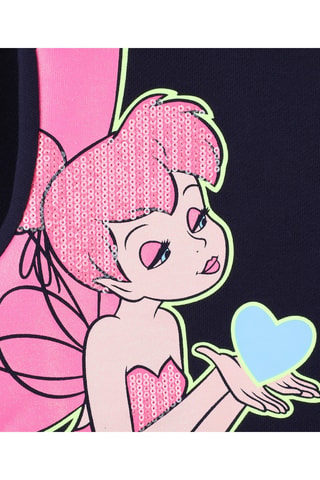 Sweat à capuche Clochette Peter Pan Disney - Noir - Billieblush
