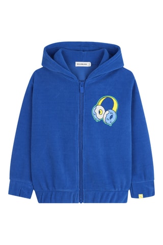 Sweat à capuche - Bleu cobalt - Billieblush