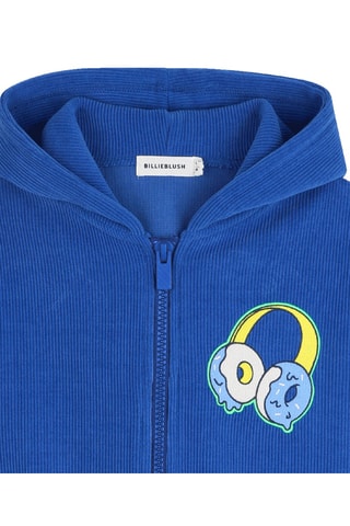 Sweat à capuche - Bleu cobalt - Billieblush