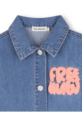 Combinaison en jean - Bleu - Billieblush
