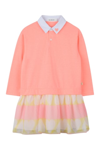 Robe trompe-l'œil - Saumon - Billieblush
