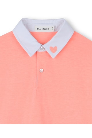Robe trompe-l'œil - Saumon - Billieblush