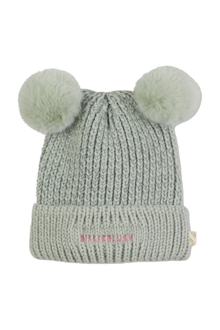 Bonnet à pompon - Vert d’eau - Billieblush