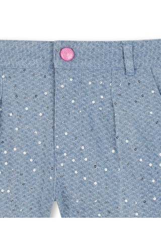 Short en jean - Bleu - Billieblush