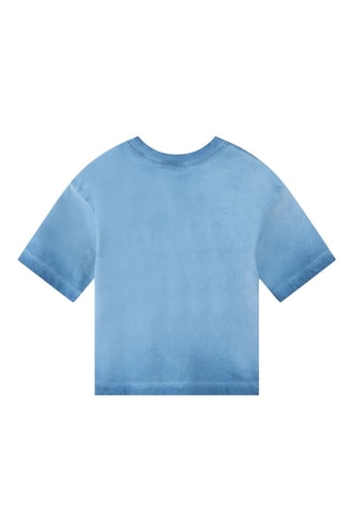 T-shirt en coton biologique tie and dye - Bleu cobalt - Marc Jacobs