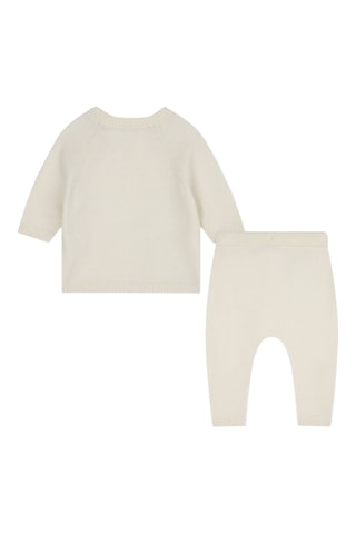 Pull et jogging en laine et cachemire - Ecru - Zadig
