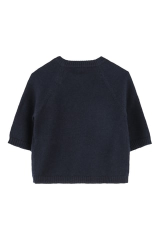Pull et jogging en laine et cachemire - Bleu marine - Zadig