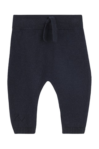 Pull et jogging en laine et cachemire - Bleu marine - Zadig
