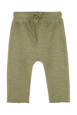 T-shirt et pantalon en coton biologique - Kaki chiné - Zadig
