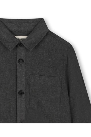 Chemise - Gris foncé chiné - Zadig