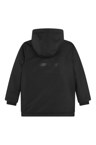Parka à capuche - Noir - Zadig