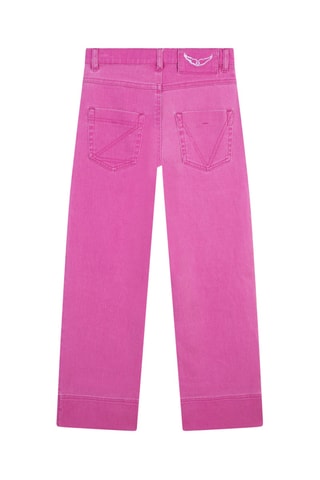 Pantalon taille haute - Fuchsia - Zadig