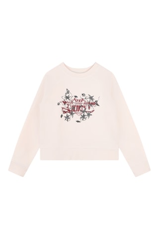 Sweat en coton biologique - Rose clair - Zadig