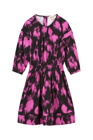 Robe - Fuchsia et noir - Zadig