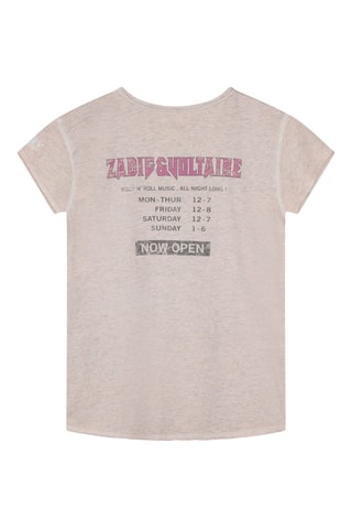 T-shirt en coton biologique - Taupe - Zadig