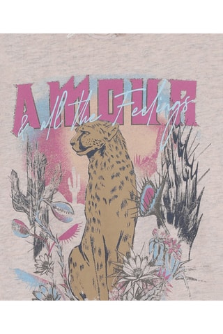 T-shirt en coton biologique - Taupe - Zadig