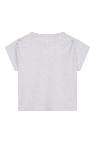 T-shirt en coton biologique - Gris clair chiné - Zadig