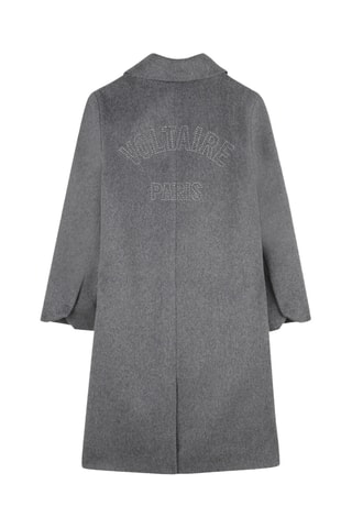 Manteau en laine - Gris chiné - Zadig