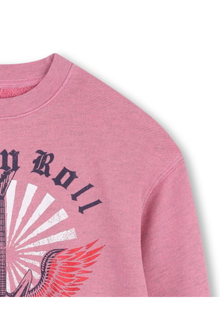 Sweat - Rose chiné - Zadig