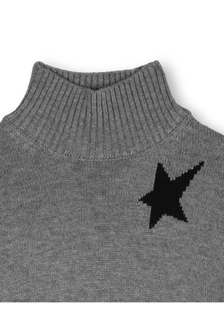 Robe pull en laine - Gris chiné - Zadig