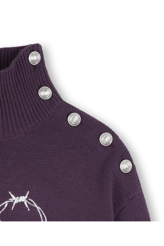 Pull en laine - Violet - Zadig