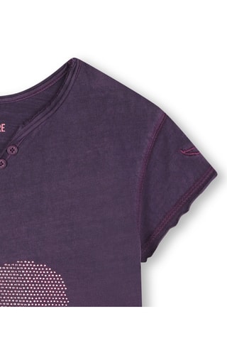T-shirt - Violet - Zadig