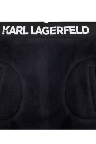 Jupe en laine - Noir - Karl