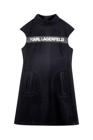 Robe en laine - Noir - Karl