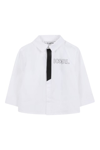 Chemise et jean - Blanc et noir - Karl