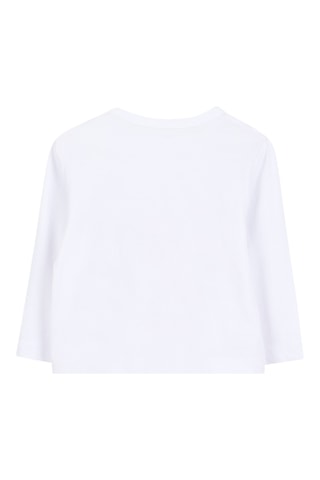 T-shirt en coton biologique - Blanc - Karl