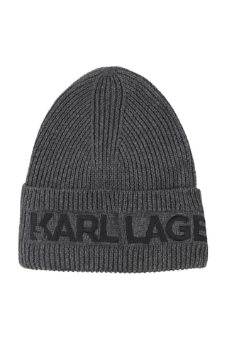 Bonnet et snood - Gris foncé - Karl